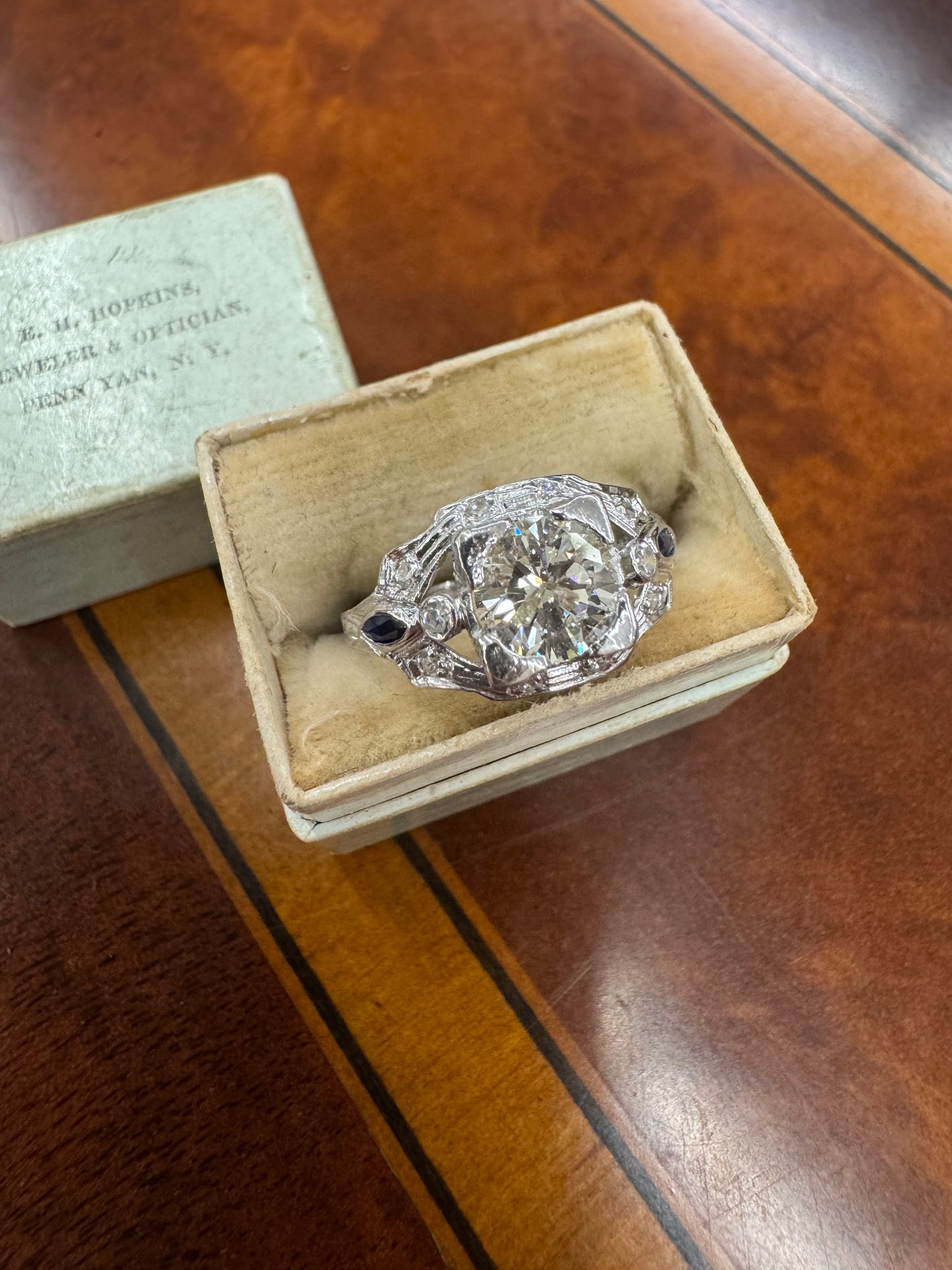 Antique 1ct Diamond ring