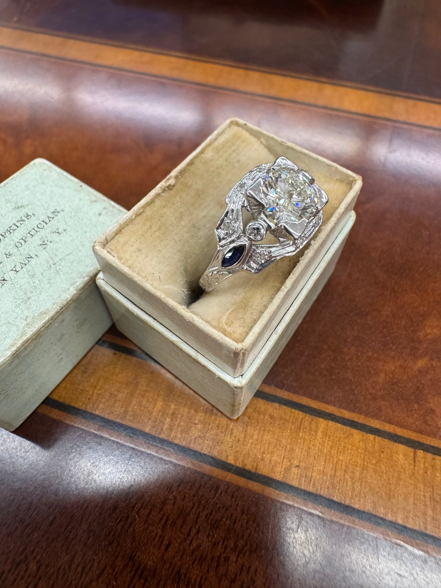 Antique 1ct Diamond ring