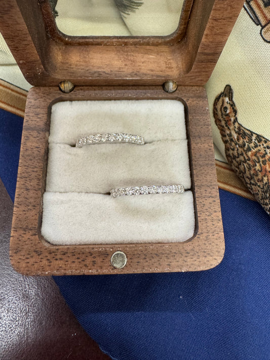 .50ct lab grown diamond bands