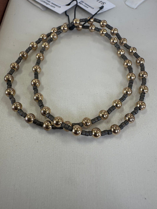 Great seed beads with Gold filled bead bracelet
