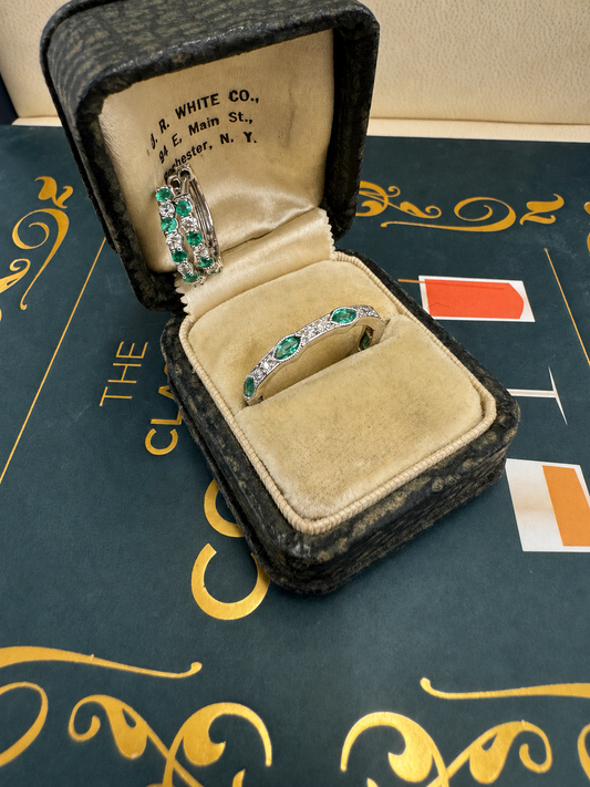 Emerald and Diamond band