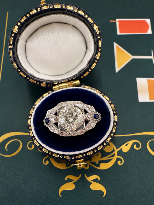Antique 1ct Diamond ring
