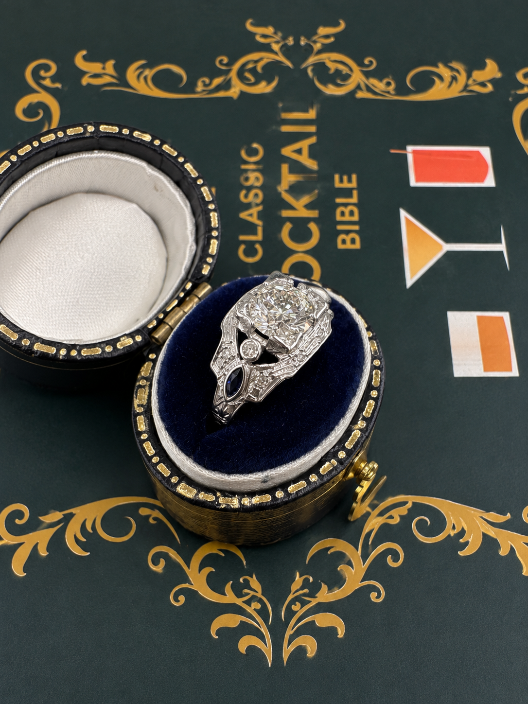 Antique 1ct Diamond ring
