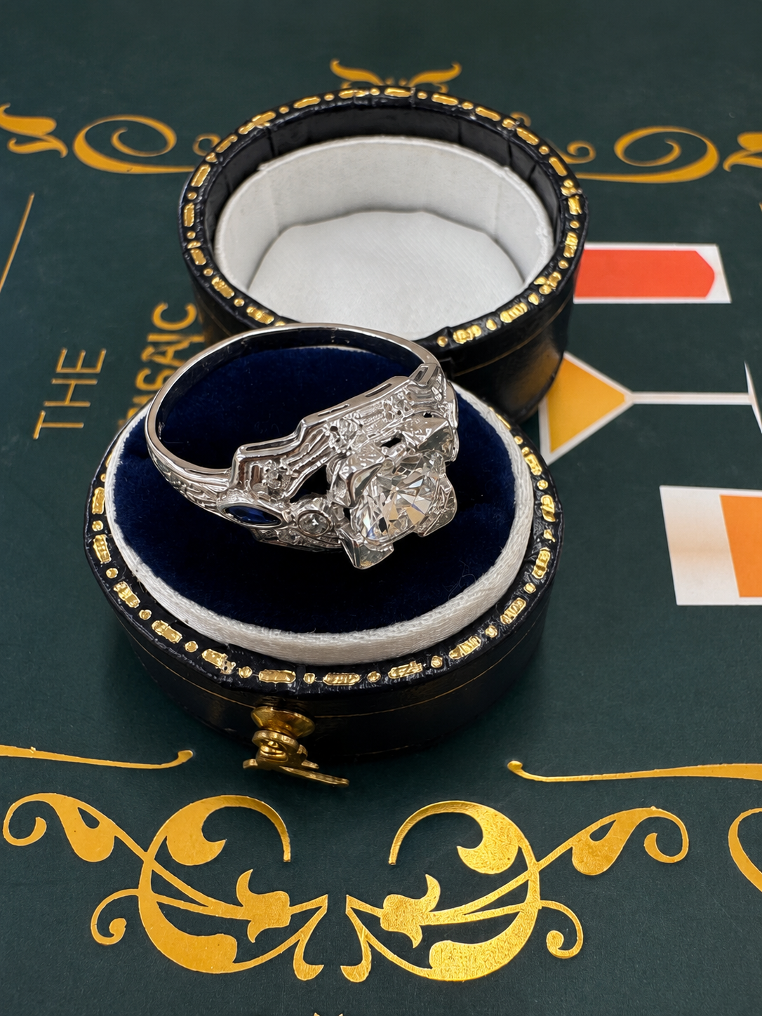Antique 1ct Diamond ring