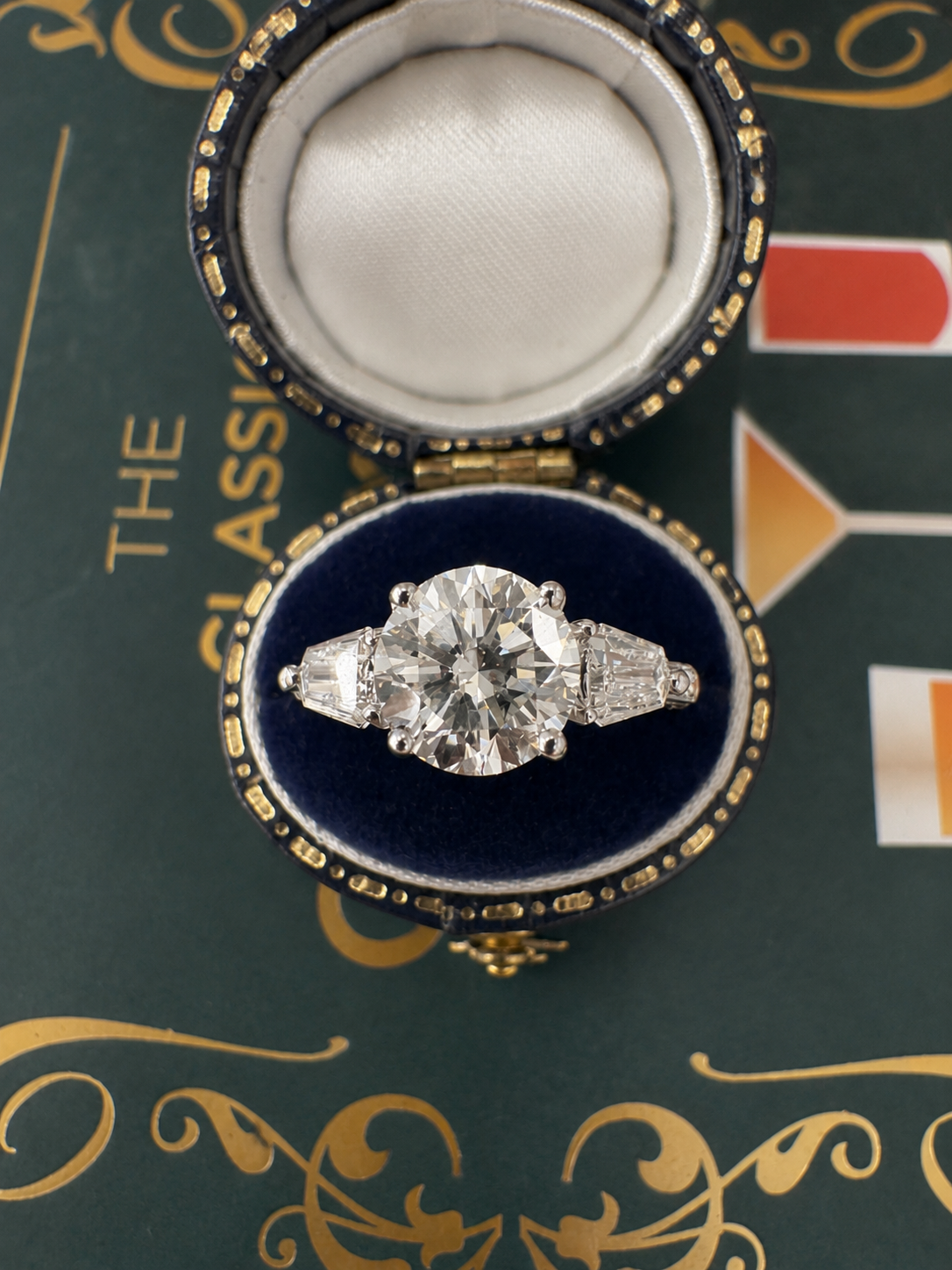 2.26ct center engagement ring