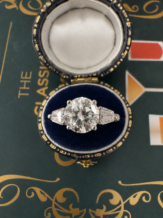 2.26ct center engagement ring