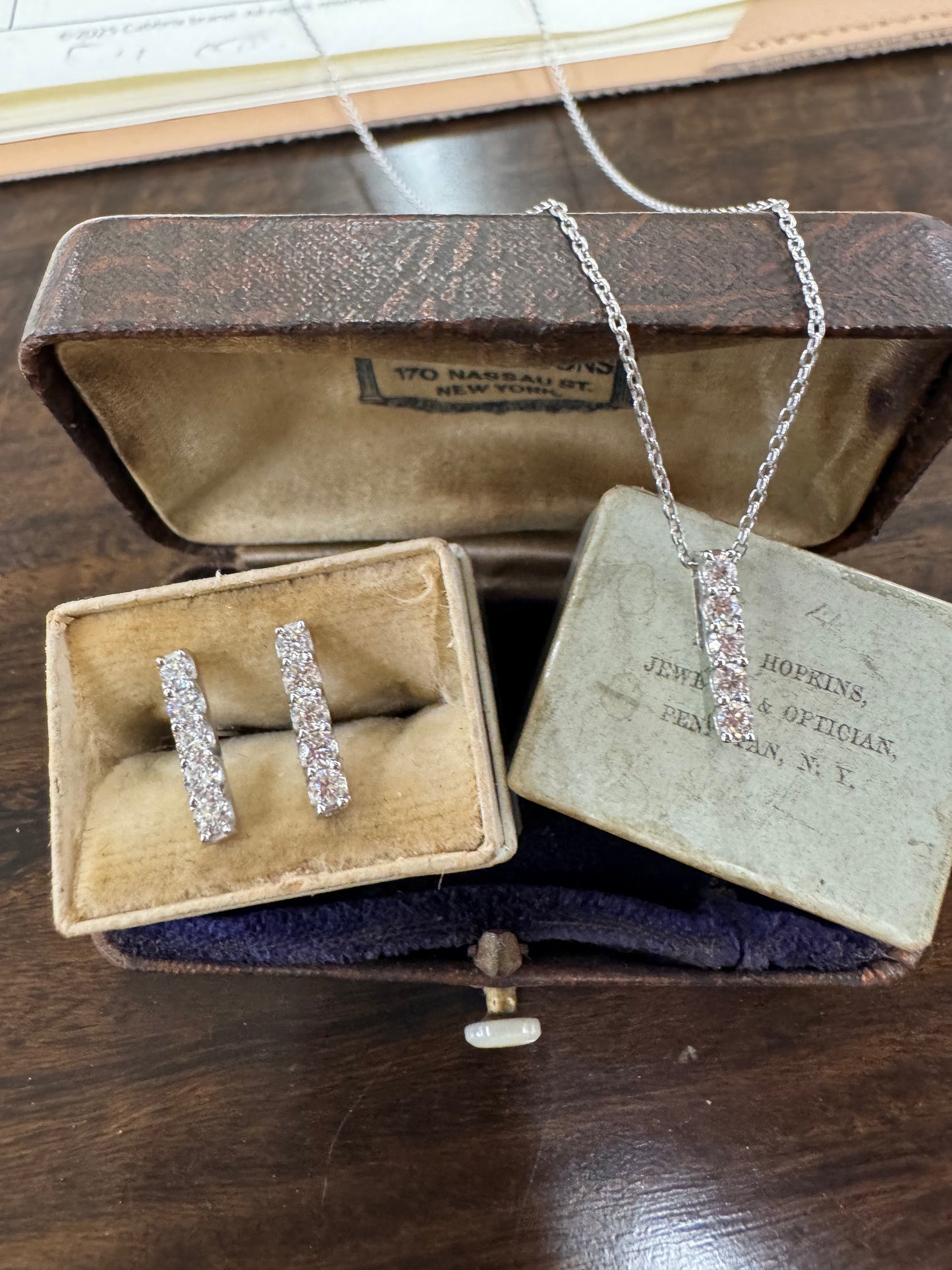 .75ct lab grown diamond set