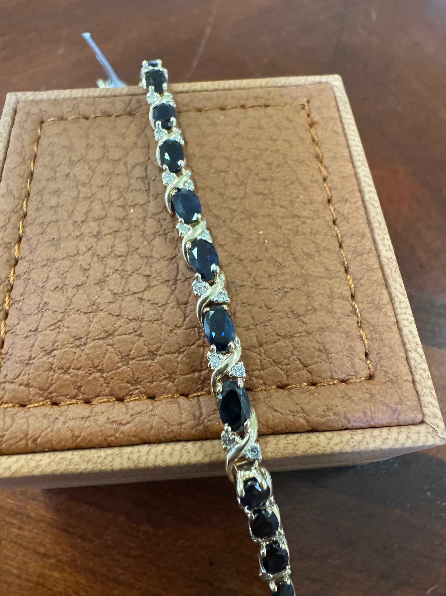Vintage Sapphire and Diamond bracelet